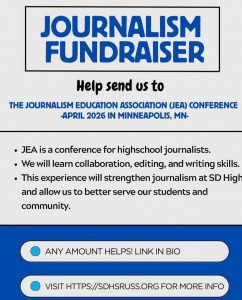 Journalism Fundraiser Flyer